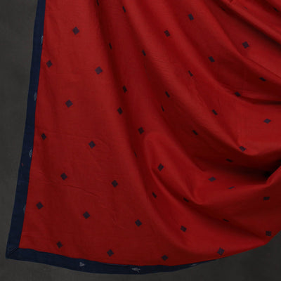 Blue - 3pc Chanderi Silk Kalamkari Kurta with Jacquard Dupatta 01