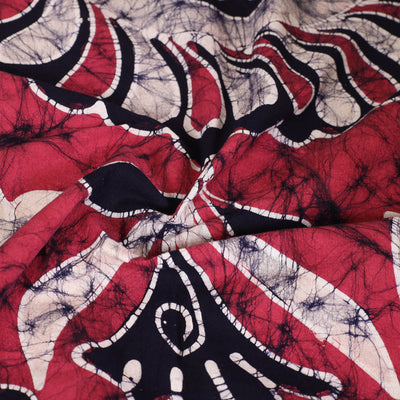 Black - Hand Batik Printed Cotton Single Bed Cover (96 x 59 in) 45