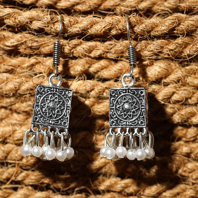 Ashifa Handcrafted GS Beaded Jhumki Earrings