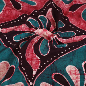 Brown - Hand Batik Printed Cotton Single Bed Cover (96 x 59 in) 69