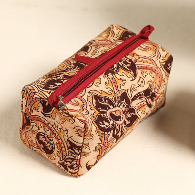 Beige - Handmade Cotton Toiletry Bags (Set of 3) 20