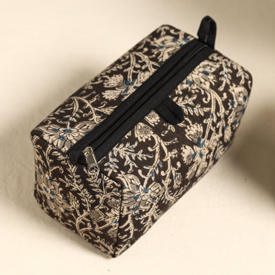 Brown - Handmade Cotton Toiletry Bags (Set of 3) 26