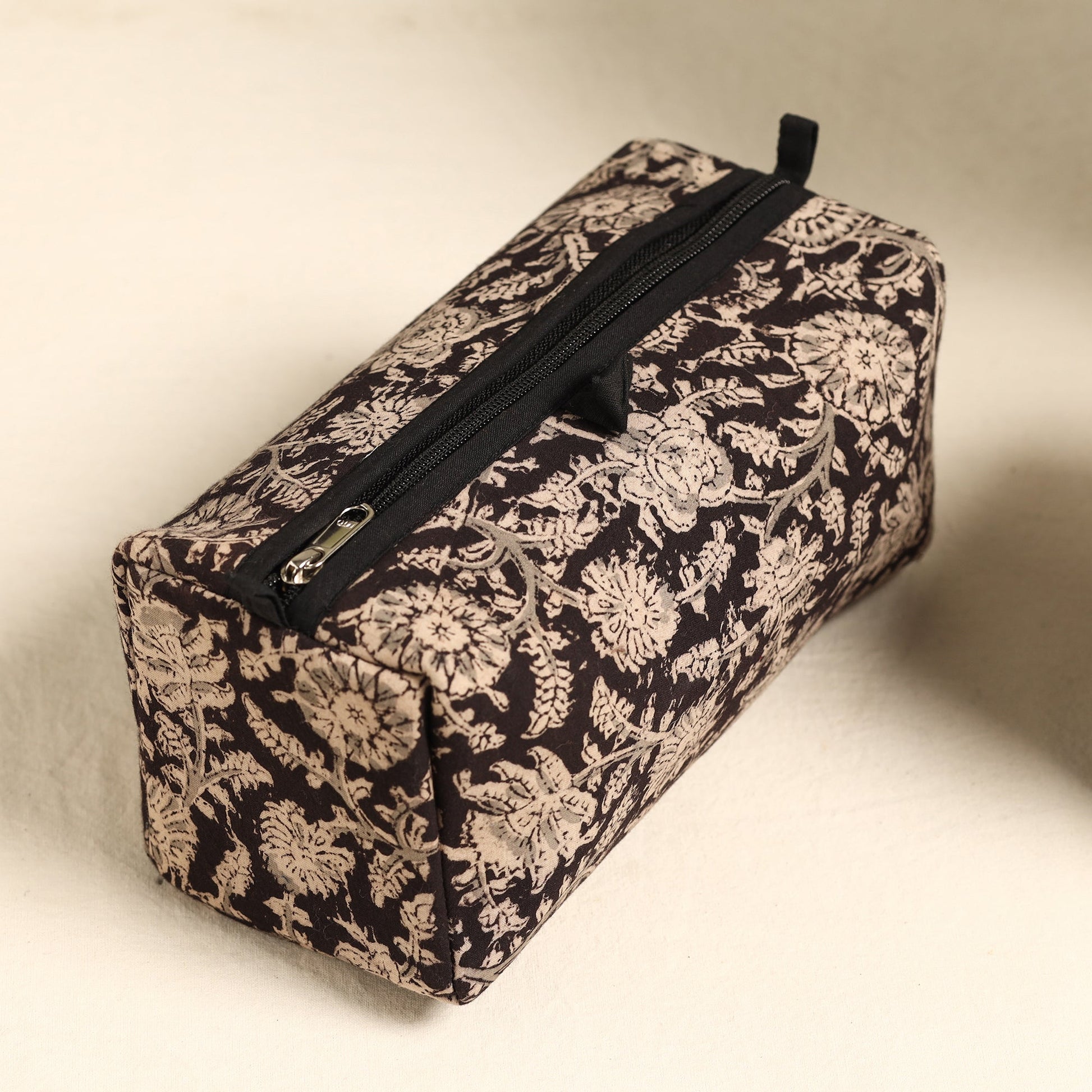 Brown - Handmade Cotton Toiletry Bags (Set of 3) 41