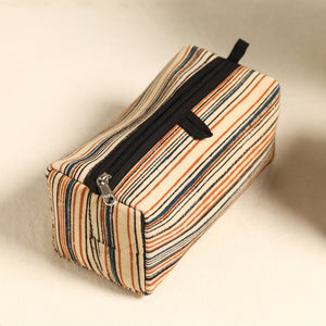 Beige - Handmade Cotton Toiletry Bags (Set of 3) 45