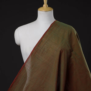 Brown - Original Mangalagiri Handloom Cotton Fabric