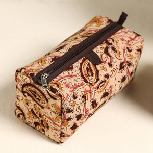Beige - Handmade Cotton Toiletry Bags (Set of 3) 53