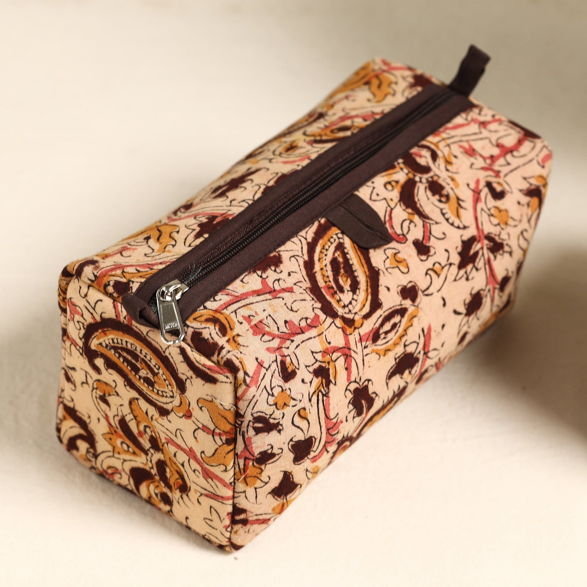 Beige - Handmade Cotton Toiletry Bags (Set of 3) 53