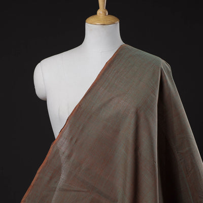 Brown - Original Mangalagiri Handloom Cotton Fabric