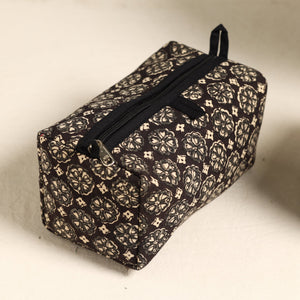 Black - Handmade Cotton Toiletry Bags (Set of 3) 61