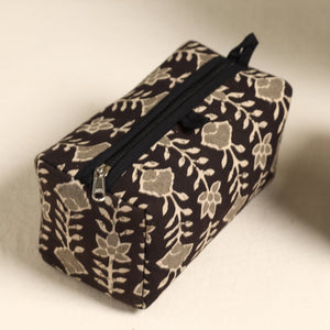 Brown - Handmade Cotton Toiletry Bags (Set of 3) 63