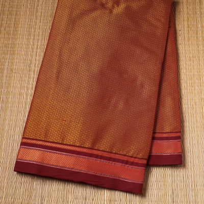 Brown - Karnataka Khun Weave Cotton Fabric