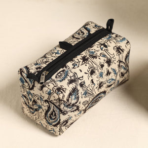 Beige - Handmade Cotton Toiletry Bags (Set of 3) 102