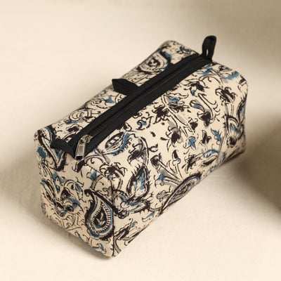 Beige - Handmade Cotton Toiletry Bags (Set of 3) 102