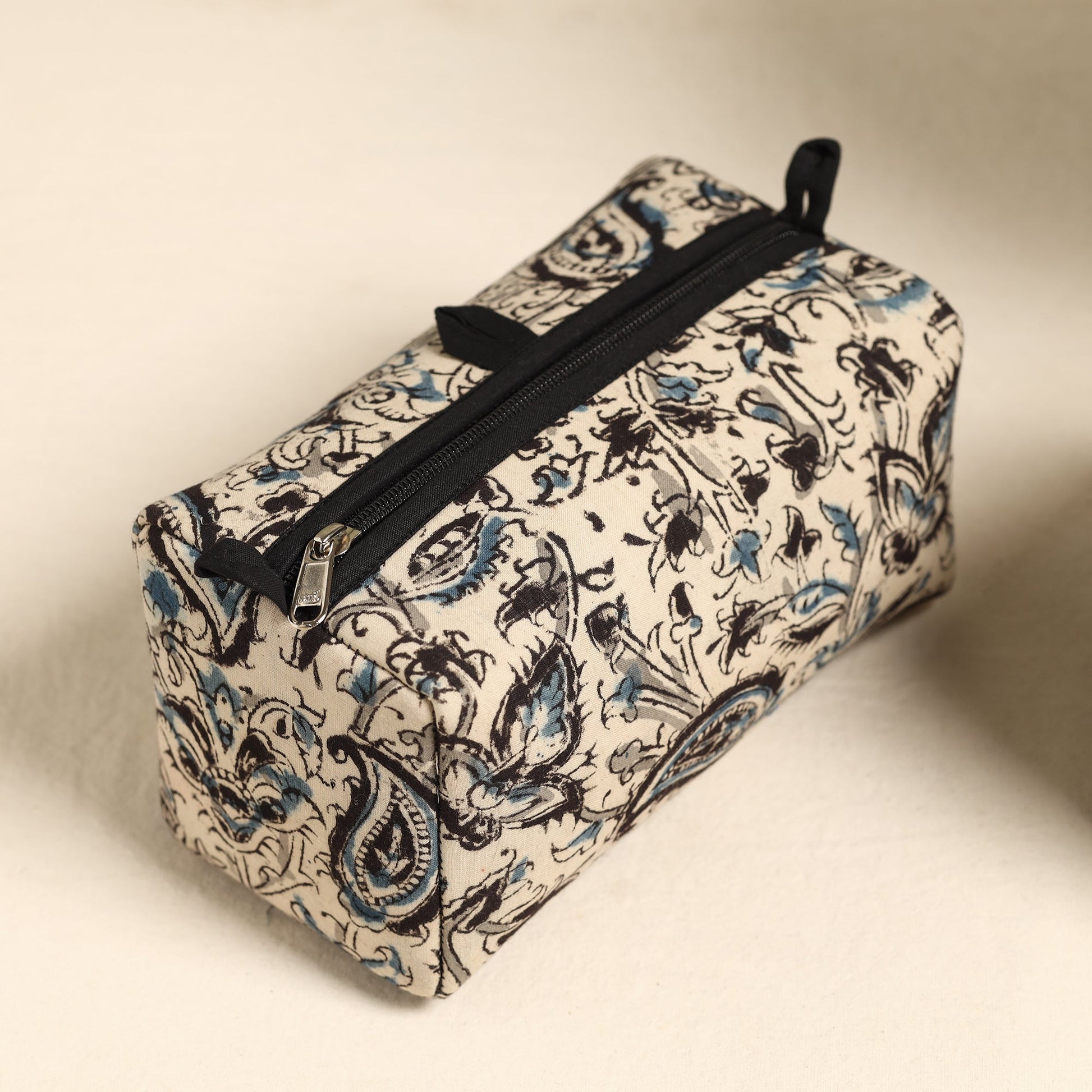 Beige - Handmade Cotton Toiletry Bags (Set of 3) 102