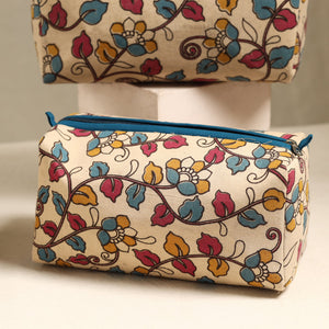 Beige - Handmade Cotton Toiletry Bags (Set of 3) 118