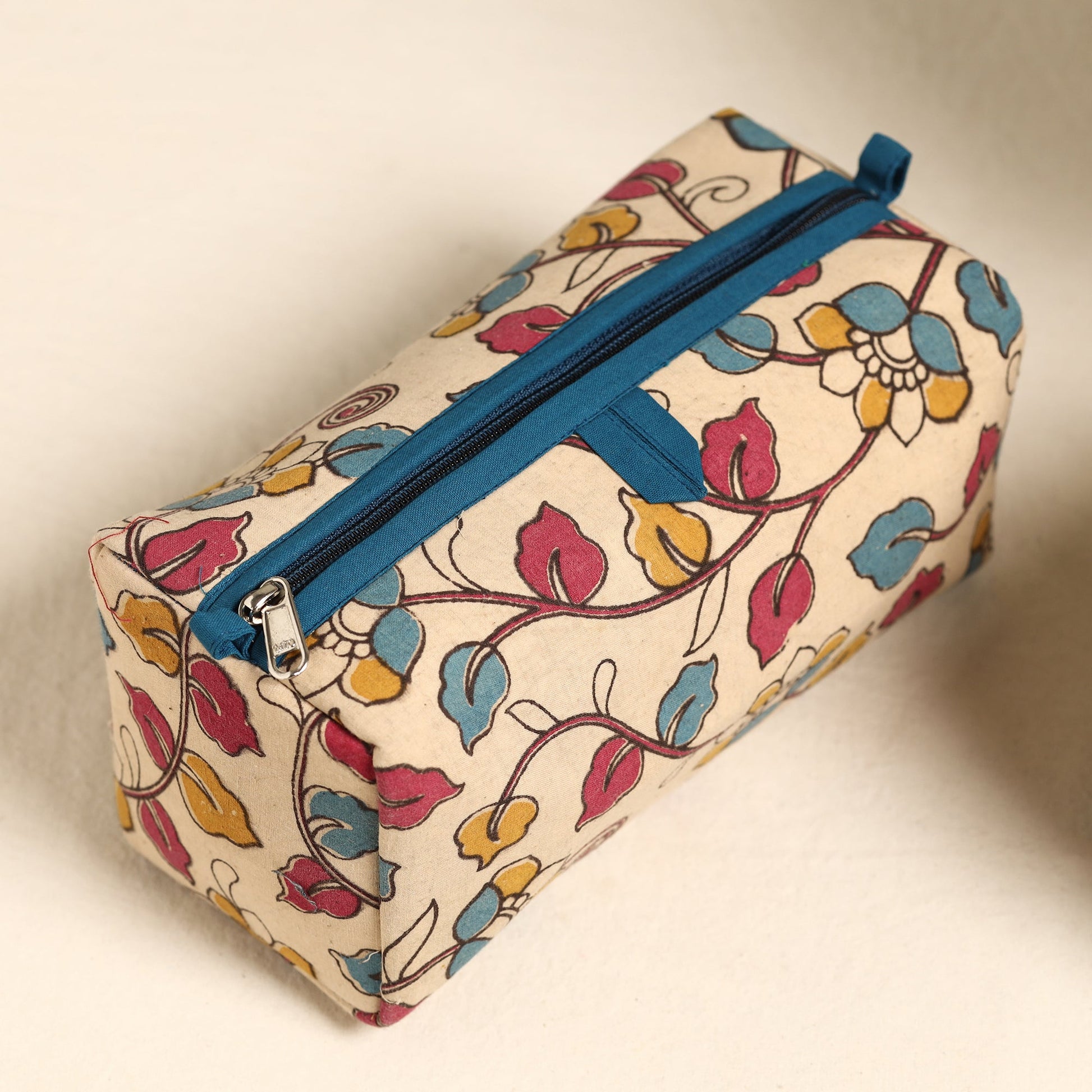 Beige - Handmade Cotton Toiletry Bags (Set of 3) 118