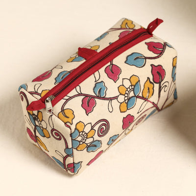 Beige - Handmade Cotton Toiletry Bags (Set of 3) 119