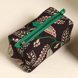 Black - Handmade Cotton Toiletry Bags (Set of 3) 126
