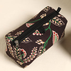 Brown - Handmade Cotton Toiletry Bags (Set of 3) 127