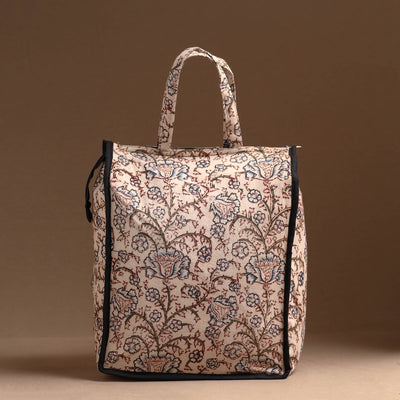 Beige - Handcrafted Cotton Shopping Bag 20
