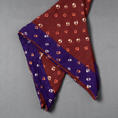 Bandhani Tie-Dye Cotton Bandana