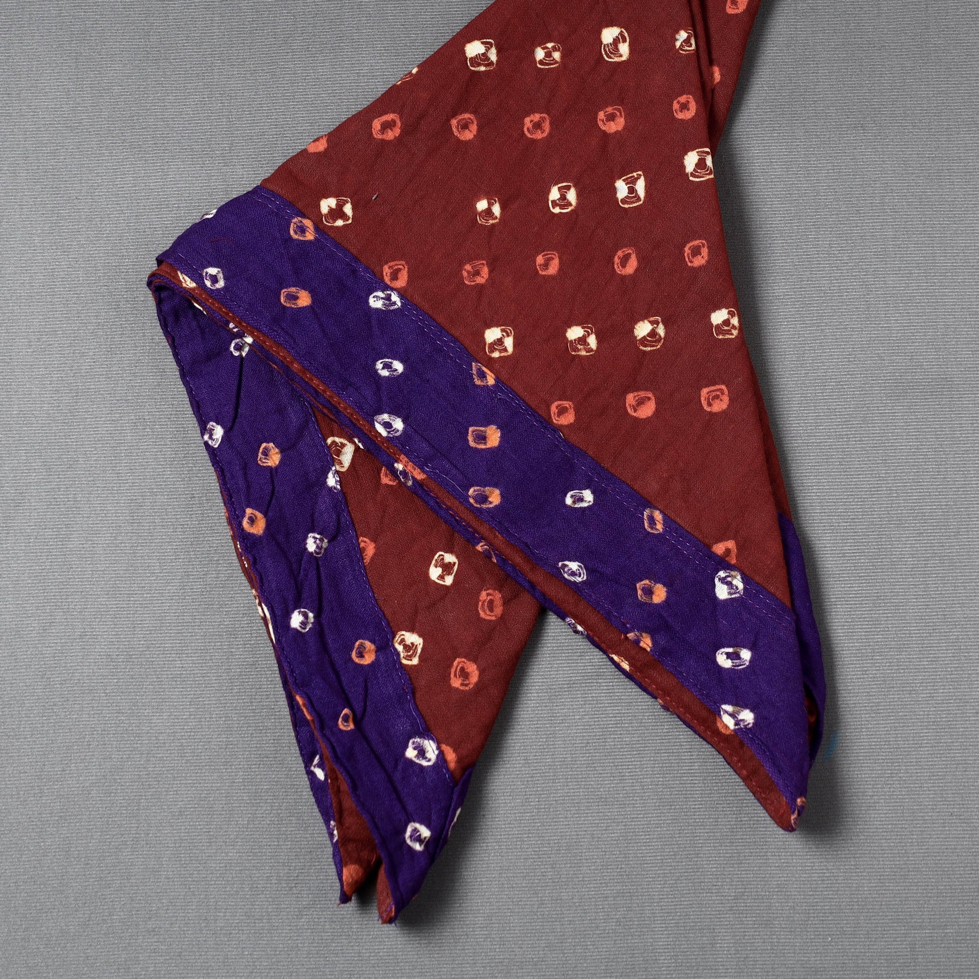Bandhani Tie-Dye Cotton Bandana