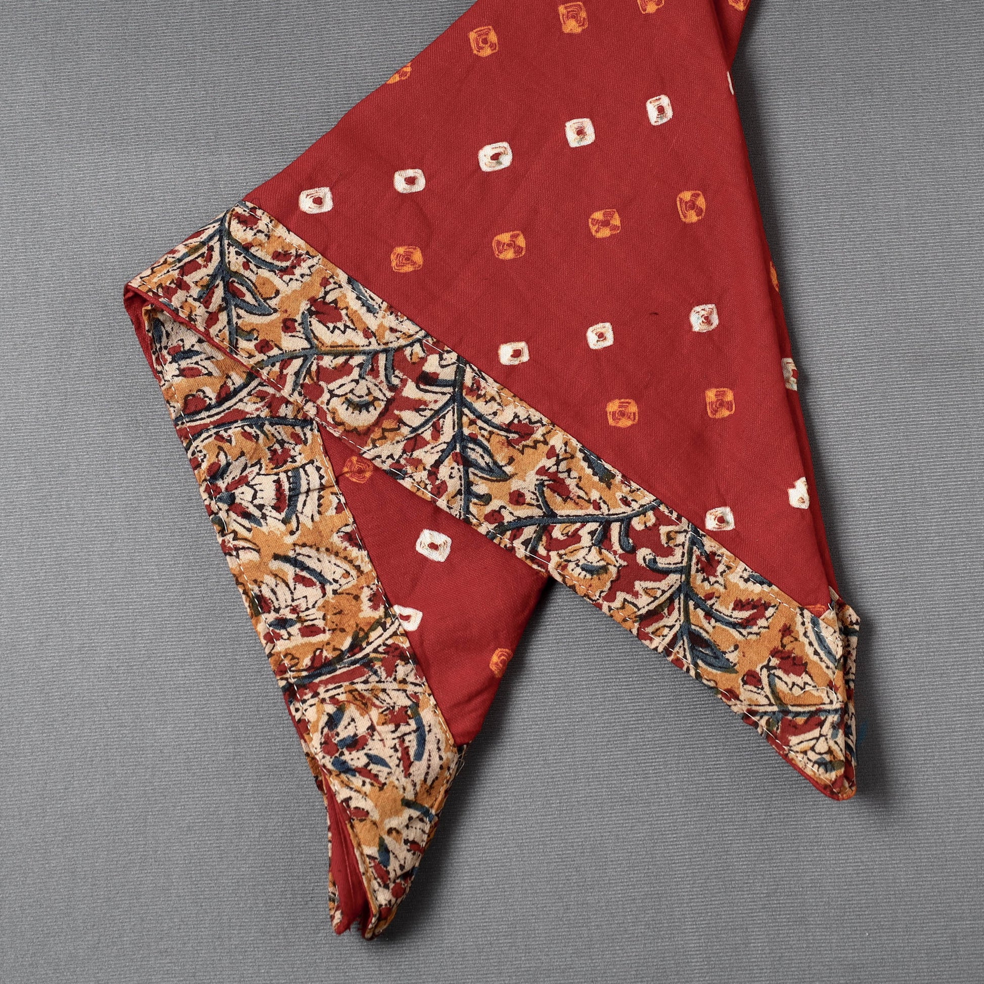 Bandhani Tie-Dye Cotton Bandana