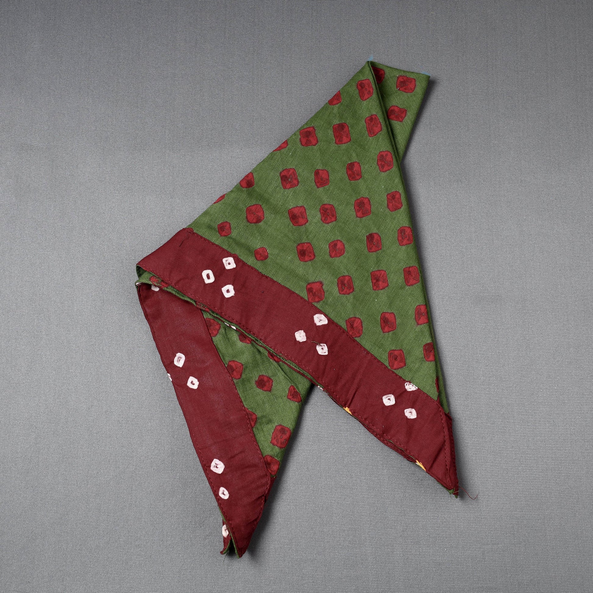 Bandhani Tie-Dye Cotton Bandana