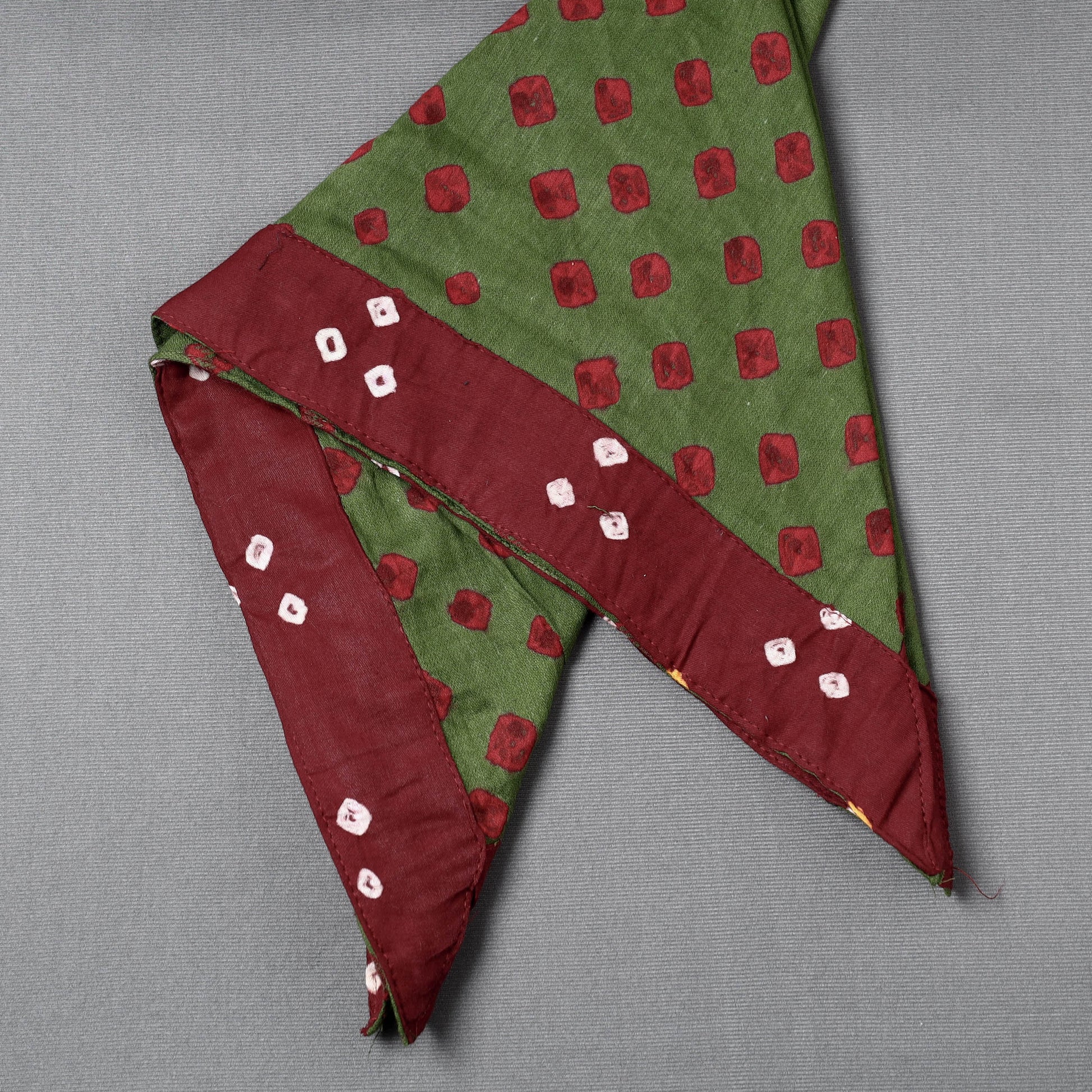 Bandhani Tie-Dye Cotton Bandana