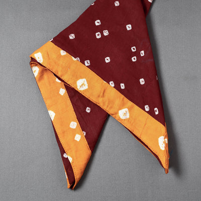 Bandhani Tie-Dye Cotton Bandana