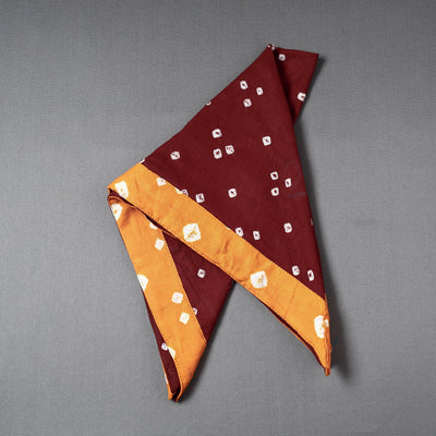 Bandhani Tie-Dye Cotton Bandana