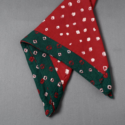 Bandhani Tie-Dye Cotton Bandana