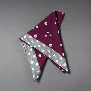 Bandhani Tie-Dye Cotton Bandana