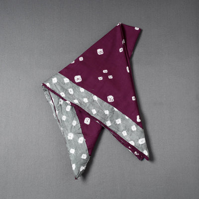 Bandhani Tie-Dye Cotton Bandana
