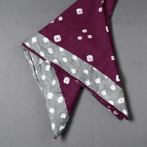 Bandhani Tie-Dye Cotton Bandana