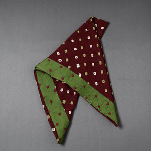 Bandhani Tie-Dye Cotton Bandana