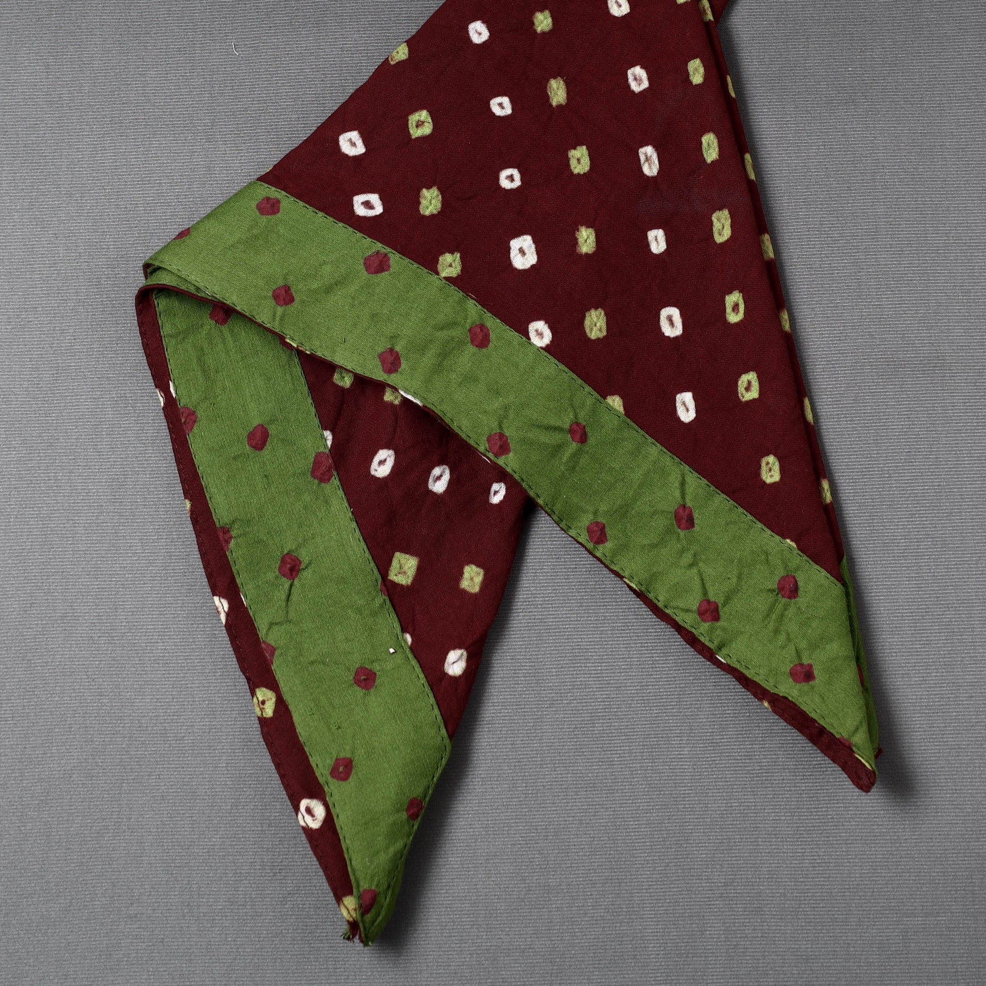 Bandhani Tie-Dye Cotton Bandana