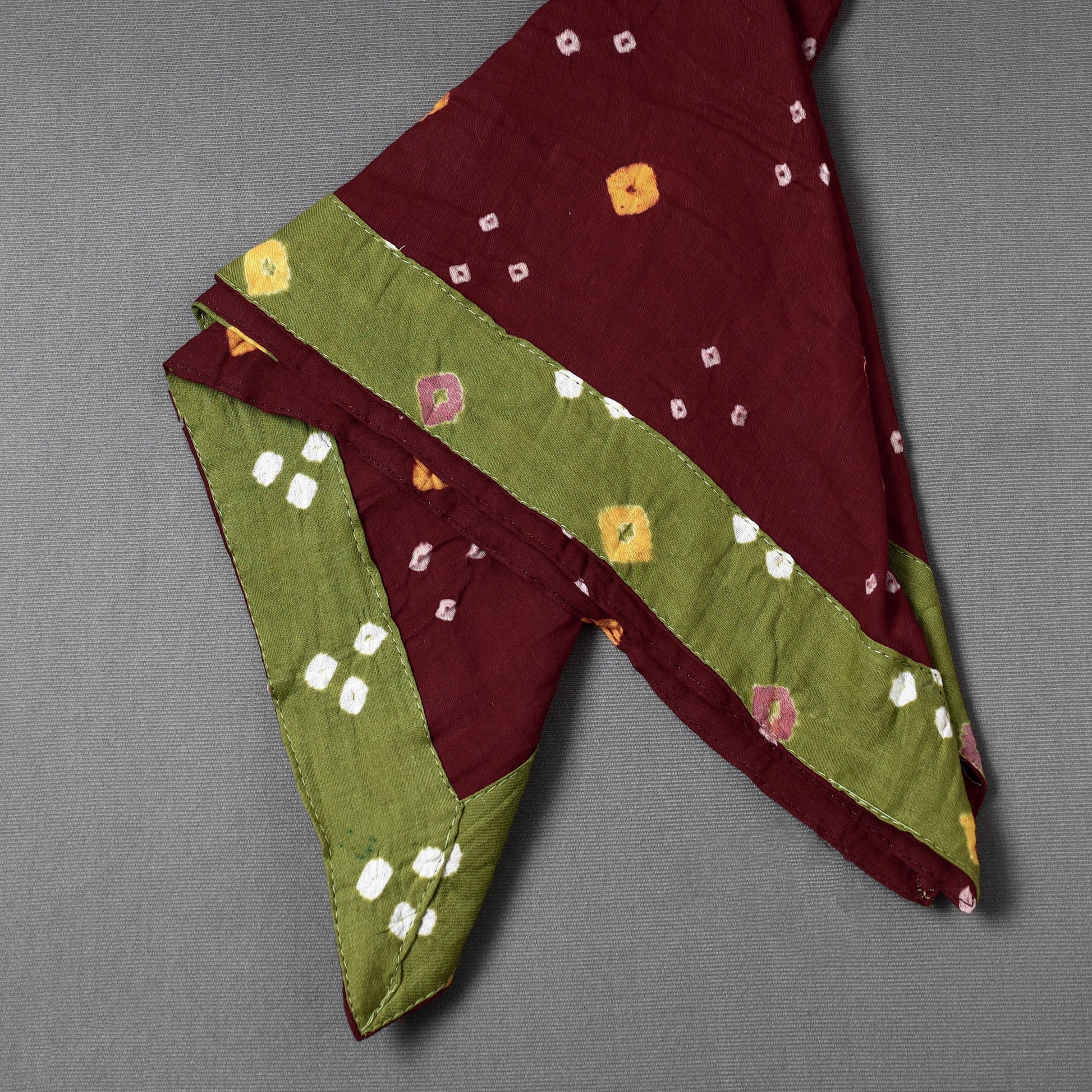 Bandhani Tie-Dye Cotton Bandana