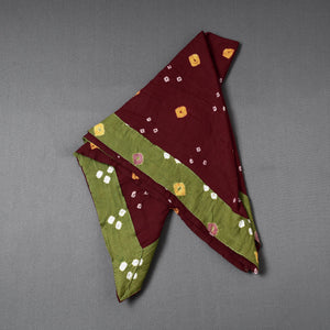 Bandhani Tie-Dye Cotton Bandana