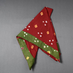 Bandhani Tie-Dye Cotton Bandana