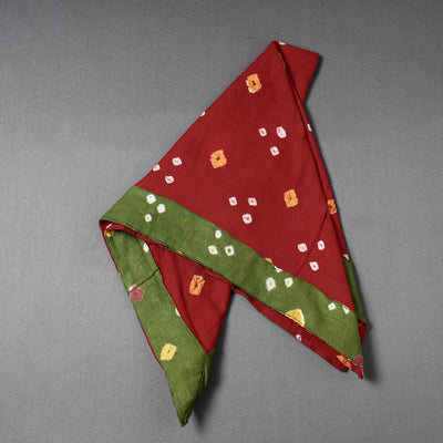 Bandhani Tie-Dye Cotton Bandana