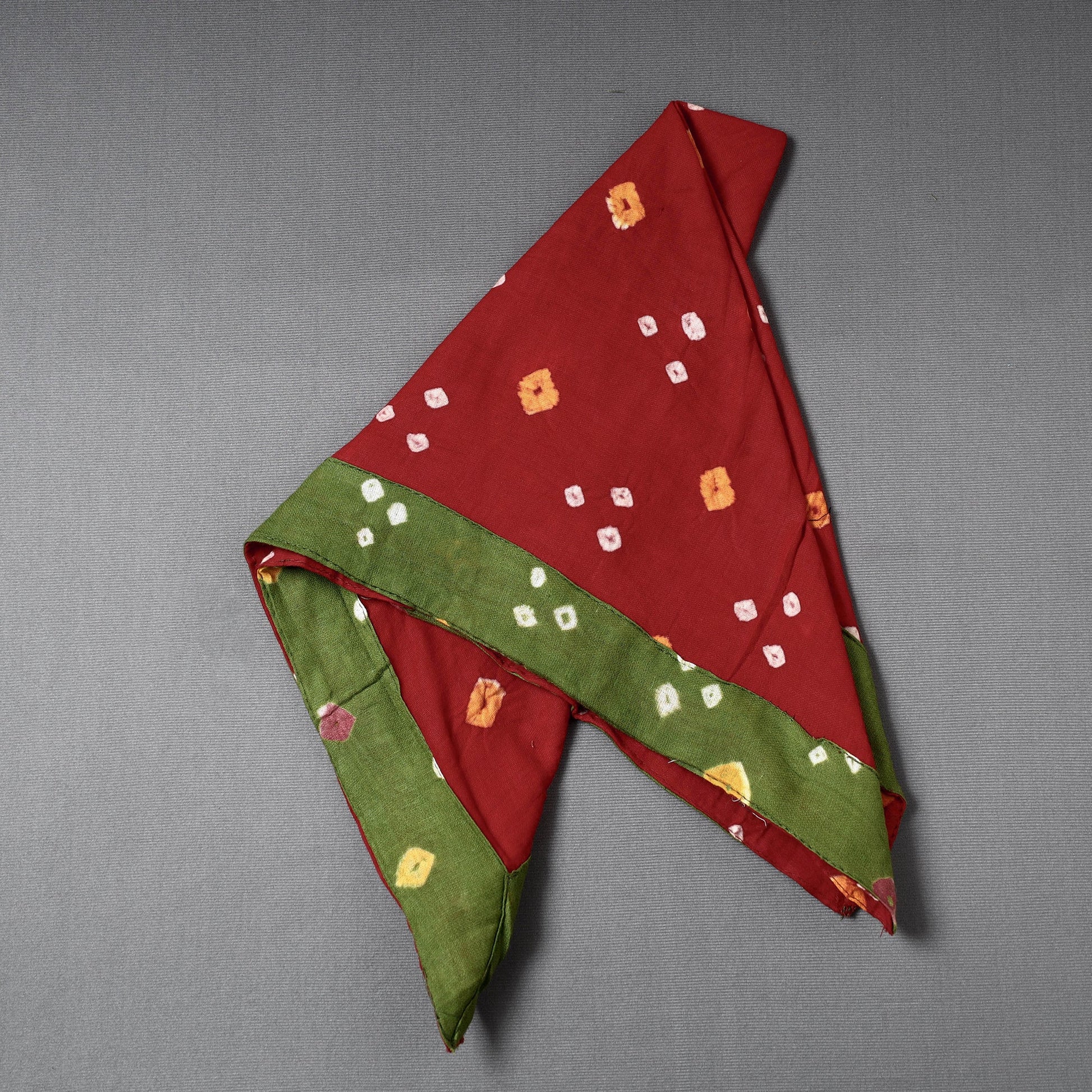 Bandhani Tie-Dye Cotton Bandana