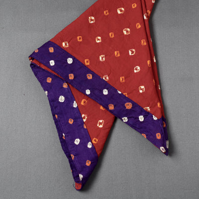 Bandhani Tie-Dye Cotton Bandana
