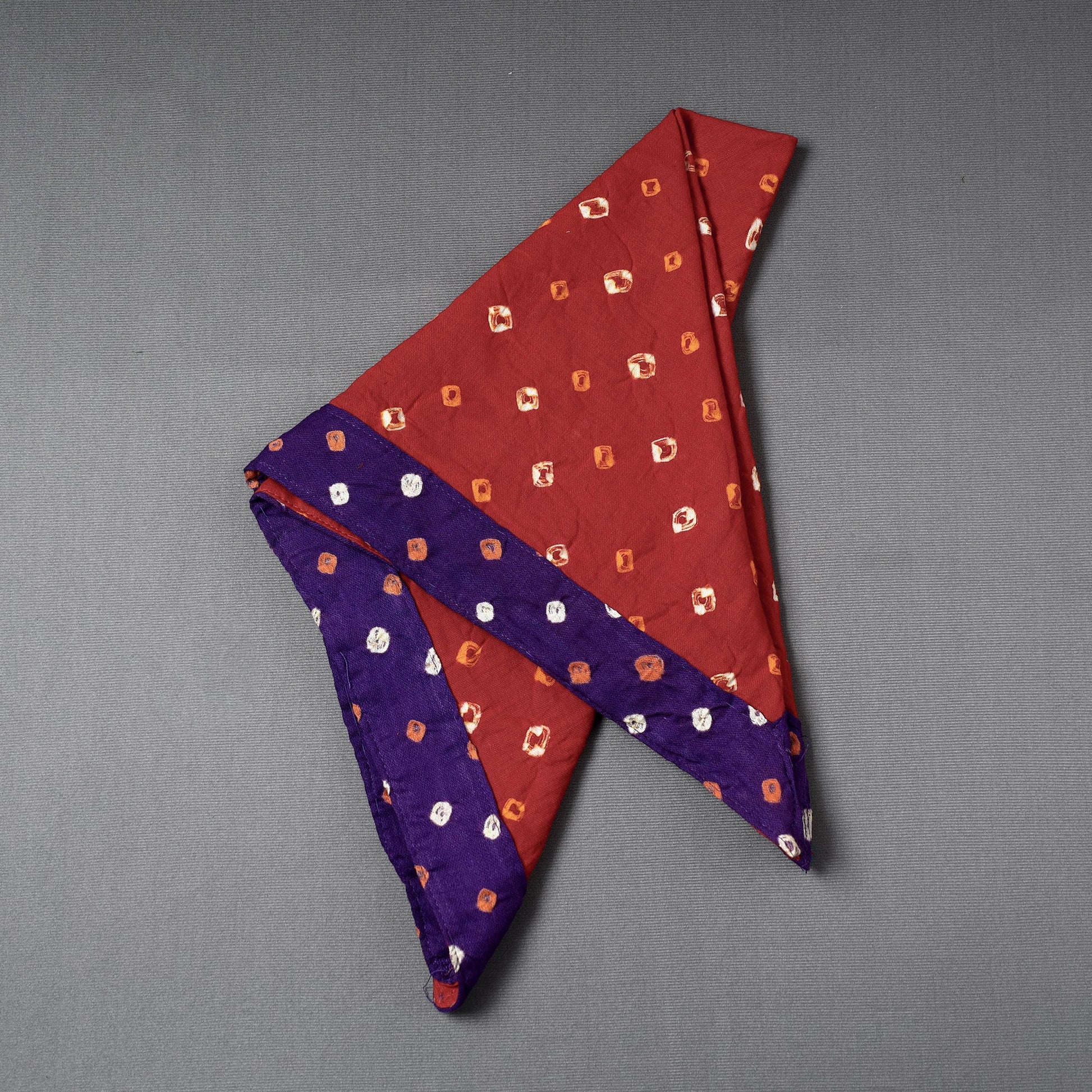 Bandhani Tie-Dye Cotton Bandana