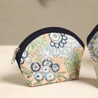 Beige - Handmade Cotton Toiletry Bags (Set of 3) 165