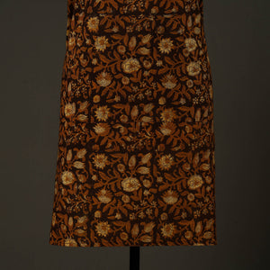 Brown - Bagru Block Print Cotton Apron with Pocket 22