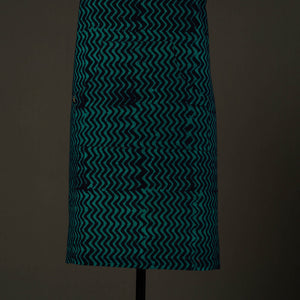 Blue - Hand Batik Print Cotton Apron with Pocket 66