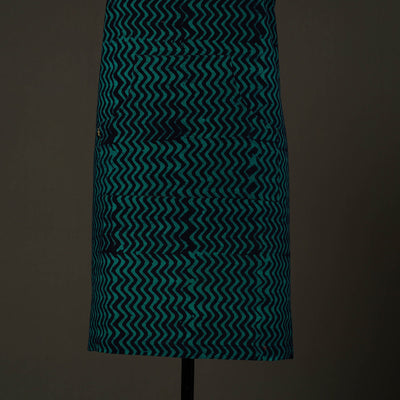 Blue - Hand Batik Print Cotton Apron with Pocket 66