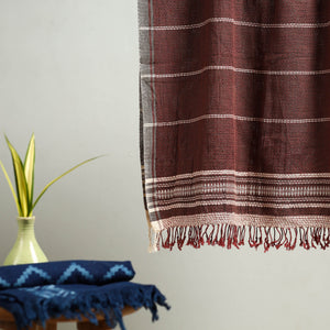 Brown - Handloom Kala Cotton Organic Towel 26