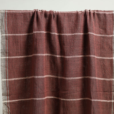 Brown - Handloom Kala Cotton Organic Towel 26